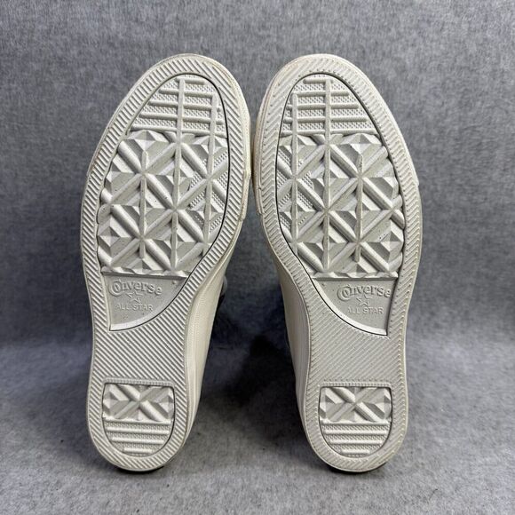 Converse Shoes Womens Size 7 Denim Blue High Top Lace Up Casual Classic Sneakers - Picture 8 of 9